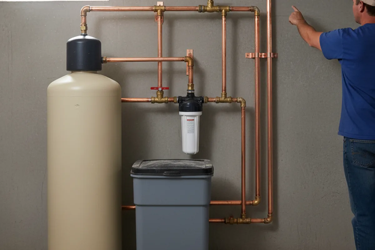 Whole-house water treatment system installed in Weatherby